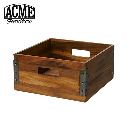 ACME FurnitureのTROY BOX S トロイ ボックス 幅31.5×高さ15.5cm B00C1TVT6C インテリア 収納 収納家具 リビング収納 本棚 ラック 棚 収納棚 ディスプレイラック 収納ボックス(リビング収納)