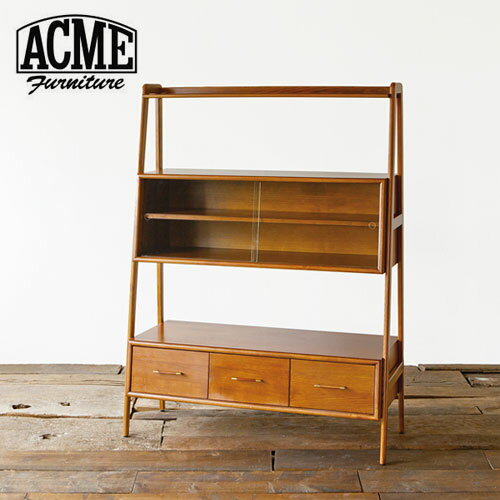 ACME FurnitureのBROOKS OPEN SHELF ブルックス オープンシェルフ 120×160cm【4個口】 インテリア 収納 収納家具 リビング収納 本棚 ラック シェルフ ディスプレイラック 収納棚(リビング収納)