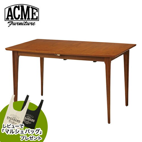 ACME Furnitureのレビューでマルシェバッグプレゼント   BROOKS DINING TABLE ブルックス ダイニングテーブル 幅130cm インテリア テーブル デスク 机 リビングテーブル つくえ ダイニングテーブル(テーブル)