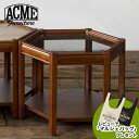 レビューでマルシェバッグプレゼント アクメファニチャー ACME Furniture BROOKS HEXAGONTABLE クリア ブルックス ヘキサゴンテーブル 家具 テーブル サイドテーブル インテリア テーブル デスク 机 リビングテーブル つくえ