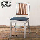アクメファニチャー ACME Furniture SHORELINE SIDE CHAIR alumi leg 【座面：ネイビー】 ショアライン チェア チェア 椅子 ダイニングチェア インテリア チェア チェアー いす イス 椅子 リビング