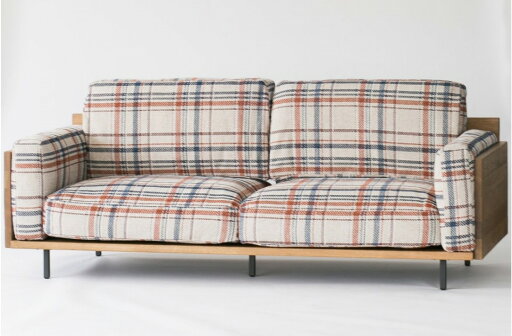 CORONADO SOFA 3P AC08 チェックナチュラル コロナド ソファ 3人掛け チェックナチュラル ソファ ソファー 3人掛け インテリア ソファ ソファー リラックスチェア