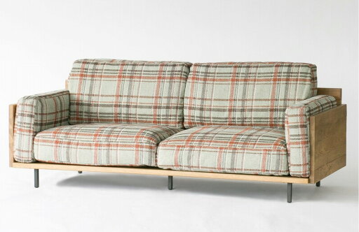 CORONADO SOFA 3P AC08 チェックブルー コロナド ソファ 3人掛け チェックブルー ソファ ソファー 3人掛け インテリア ソファ ソファー リラックスチェア チェア