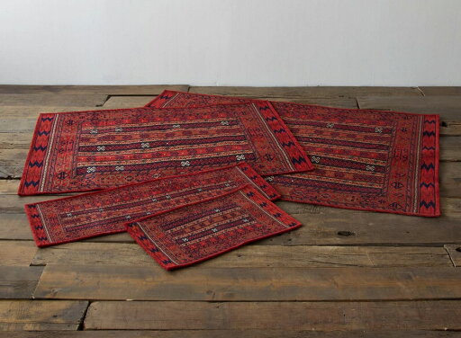 MONTECITO RUG モンテシート ラグ 45x120cm オレンジ 家具 ラグ ラグマット マット ラグカーペット カーペット インテリア ラグ カーペット ラグマット