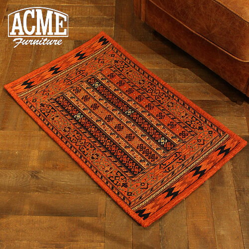 ACME FurnitureのMONTECITO RUG モンテシート ラグ 45x70cm オレンジ 家具 ラグ ラグマット マット ラグカーペット カーペット インテリア ラグ カーペット ラグマット ラグカーペット(ラグ・マット)