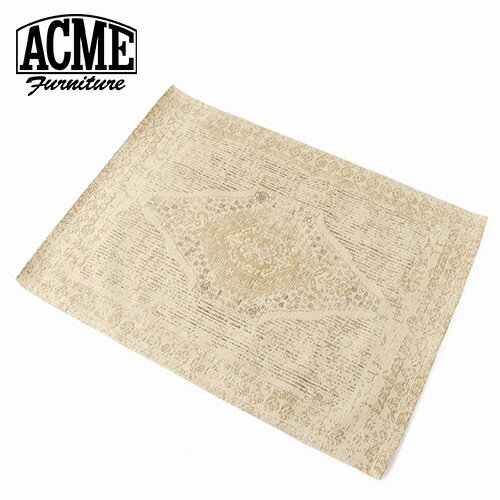 ACME FurnitureのVINE YARD RUG ヴァインヤード ラグ 120x160cm ナチュラル 家具 ラグ ラグマット マット ラグカーペット カーペット インテリア ラグ カーペット(ラグ・マット)