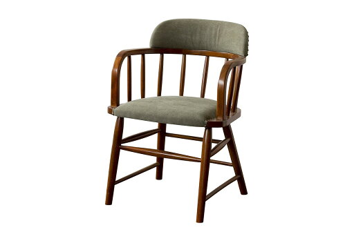 OAKS ARM CHAIR ファブリック カーキ オーク アームチェア ファブリックカーキ 家具 ダイニングチェア インテリア チェア チェアー いす イス 椅子 リビング