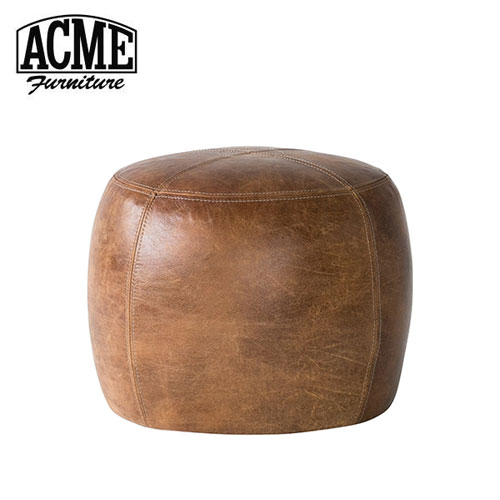 ACME FurnitureのOAKS LEATHER STOOL_crack オーク レザースツール 家具 ダイニングチェア チェア インテリア チェア チェアー いす イス 椅子 リビング デザインスツール(チェア・椅子)