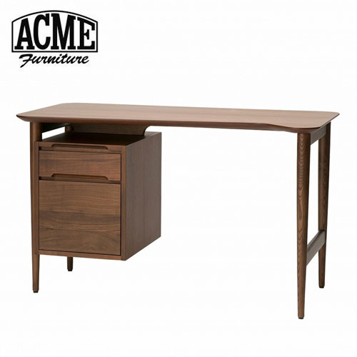 ACME FurnitureのBROOKS DESK ブルックス デスク 幅120cm 奥行き60cm パソコンデスク オフィスデスク 多目的デスク PCデスク つくえ 勉強机 インテリア デスク (代引不可)(机・デスク)