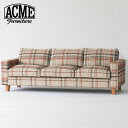 ACME Furniture アクメファニチャー JETTY feather SOFA 3SEATER AC-08 NA ジェティー フェザー ソファ 3人掛け ナチュラル(チェック) ソファ ソファー 3人掛け インテリア ソファ ソファー