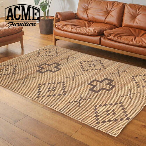 ACME FurnitureのABEIBARA RUG 140x200  アベイバ ラグ 140x200 ラグ カーペット ラグマット ラグカーペット リビング 絨毯(代引不可)(ラグ・マット)