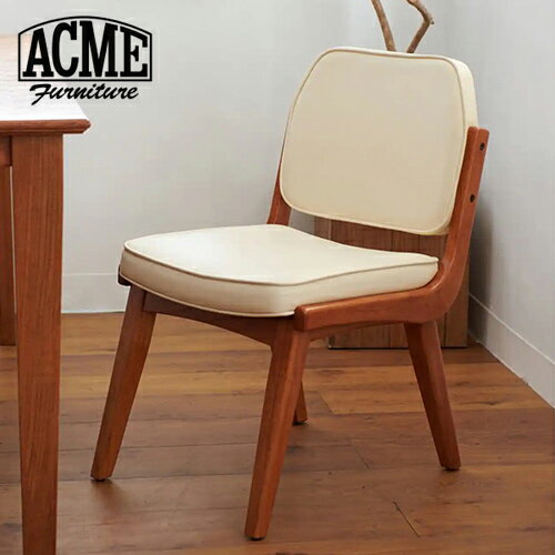 ACME FurnitureのSIERRA CHAIR ivoy  シエラ チェア アイボリー チェア チェアー いす イス 椅子 リビング ダイニングチェアー リビングチェア リビングチェアー(代引不可)(チェア・椅子)