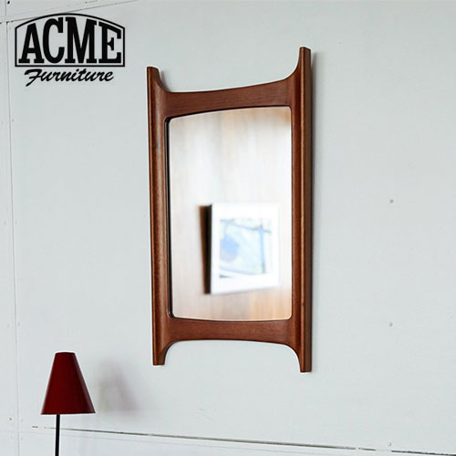 ACME FurnitureのBROOKS WALL MIRROR ブルックス ウォール ミラー 壁掛けミラー 幅37.5cm ヴィンテージデザイン インテリア 鏡(インテリア雑貨)