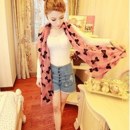 アウトレット ストール 大判 春夏 UV対策 スカーフ レディース シフォン リボン 母の日 送料無料 str-94