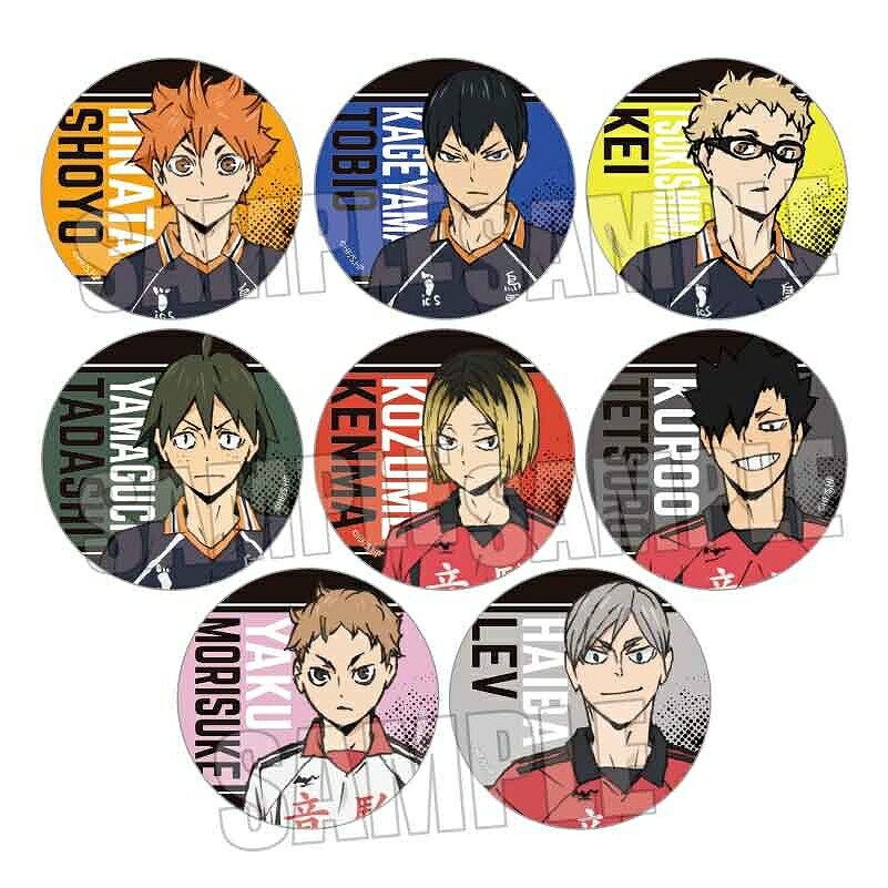 Rakuten - 【BOX販売】ハイキュー!! グッズ トレーディング缶バッジ 【1SET9個入】【アニメイト公式】【402】