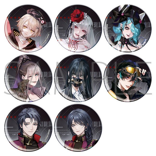 【BOX販売】無期迷途 グッズ キャラバッジコレクション 【1SET8個入】【アニメイト公式】【401】