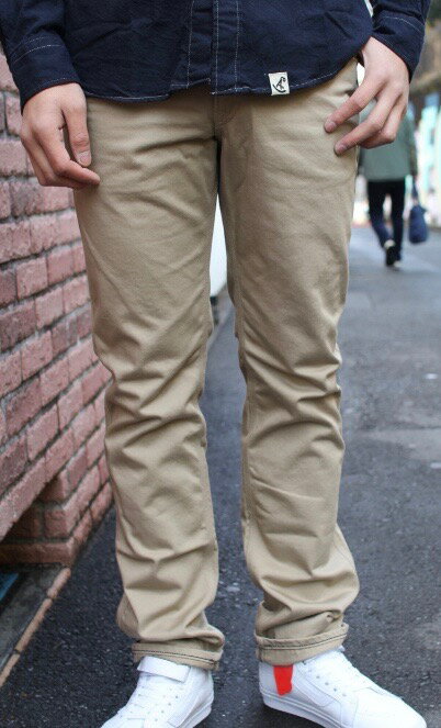 BLUE WAY ブルーウェイ ENGINEER IN REGULAR CHINO PANTS M1632 エンジニア インカット レギュラーストレート チノパン 定番人気チノパン【日本製 送料無料】【2色展開 カーキ/ブラック 】