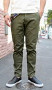 CONTRIVANCE(コントライバンス)STRETCH PIQUE ANKLE TROUSERS (アンクル丈 ストレッチピケ トラウザース )2色展開(OLIVE,BLACK)【日本製 ハンドメイド】送料無料 少量追加製作 あす楽対応