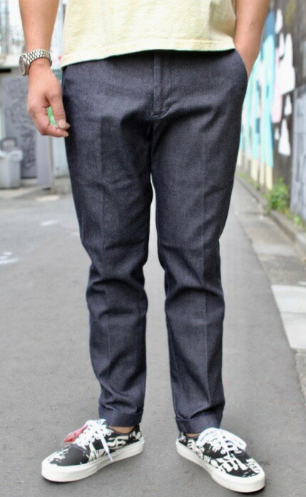 CONTRIVANCE(コントライバンス)STRETCH DENIM ANKLE TROUSERS (アンクル丈 ストレッチデニム トラウザース )送料無料 あす楽対応