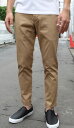 CONTRIVANCE(コントライバンス)STRETCH PIQUE ANKLE TROUSERS (アンクル丈 ストレッチピケ トラウザース )BEIGE 少量再入荷! 送料無料 あす楽対応