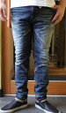 一番人気モデルBLUE WAY(ブルーウェイ)REGULAR TAPERED DENIM PANTS(レギュラーテーパード ストレートデニム)【5305 OVER AGING(オーバーエイジング) 濃淡のあるインディゴ色 人気のUSEDカラー日本製 年間定番 送料無料あす楽 2024年販売分入荷