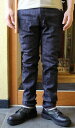 一番人気モデルBLUE WAY(ブルーウェイ)REGULAR TAPERED DENIM PANTS(レギュラーテーパード ストレートデニム)【濃紺 INDIGO ワンウォッシュ(8100)】原宿実店舗ベストセラーモデル【日本製 送料無料 年間定番】あす楽対応 2024年販売分入荷!