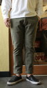 CONTRIVANCE(コントライバンス)STRETCH CORDUROY ANKLE TROUSERS IN PAISLEY(アンクル丈 ストレッチコーデュロイ トラウザース ペイズリー柄)2色展開2024年制作! 送料無料 あす楽対応