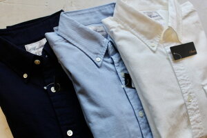 ACOUSTIC(アコースティック)HEAVY OXFORD SHIRTS(ヘビーオックスフォードシャツ)シンプル&ベーシック メンズシャツシャープなシルエット 柔らかく頑丈な日本製シャツ原宿/表参道の実店舗別注モデル 限定制作 3色展開人気定番 あす楽対応 送料無料