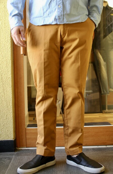 CONTRIVANCE(コントライバンス)SILKY STRETCH CHINO ANKLE TROUSERS (アンクル丈 ストレッチ シルキーチノ トラウザース )2023年新作 送料無料 あす楽対応