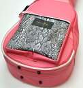 【ナスカ】NAZCA PROTECT CASE OOO/OM用 ピンクレザー/ホワイトスネークポケットカスタム【カスタムモデル】【オリジナルオーダー】【カラーフ...