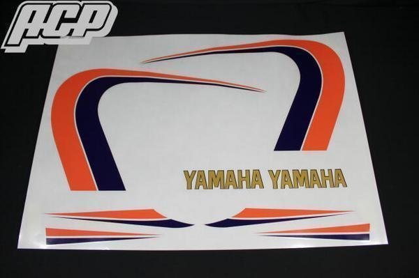 ●新品XJR400（〜97）用YSPラインタイプステッカーになります。。 ●セット内容は　タンク、テール、サイドカバー、になります。 ★テールはノーマルテール対応になっております。 ★取り付けはペイント屋さんなどでお願いします。