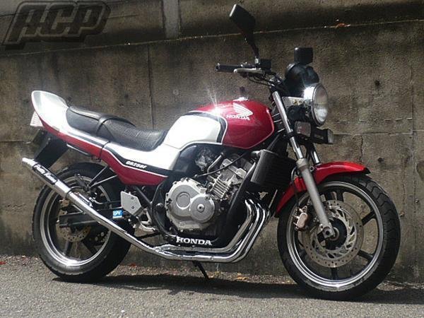 プリティー製 JADE 250 極 タイプ1 4-2-1 マフラー メッキ