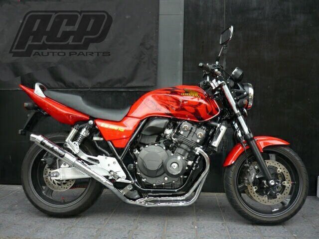 プリティー製 CB400SF REVO NC42 極 タイプ3 4-2-1 マフラー