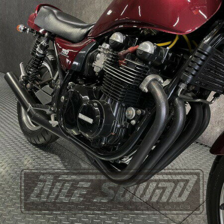 Rakuten - KAWASAKI ゼファー750 エルサウンド ショート管 マフラー ブラック [ゼファー750] ACP カワサキ