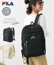 バッグ（鞄） FILA フィラ 二層ポケット たっぷり収納 リュック A4対応 通勤 通学 ママバッグ (アクアカルダ 送料無料)