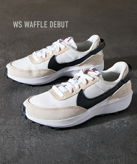 スニーカー 靴 NIKE ナイキ WS ワッフルデビュー ウィメンズ DH9523-002 DH9523-102 DH9523-106 カジュアル ウォーキング (アクアカルダ 送料無料)