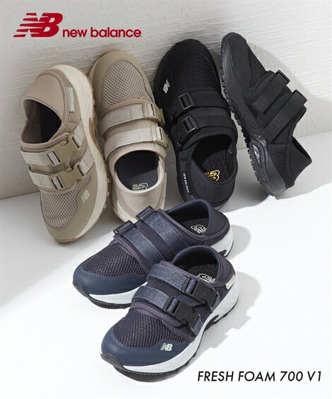 ˡ  newbalance ˥塼Х FRESH FOAM 700 V1 2WAY ȥɥ UA700BK1D UA700HN1D UA700HS1D ( ̵)