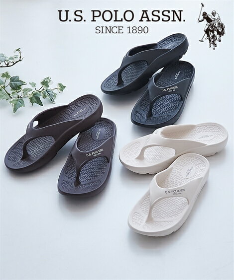 サンダル 靴 U.S. POLO ASSN. ユーエスポロアッスン トングサンダル アウトドア サマー 夏 スポサン ス..