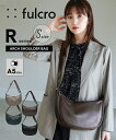 バッグ(鞄) fulcro フルクロ R ハーフムーン型 マチ広 ショルダー ユニセックス シンプル ショルダーバッグ (アクアカルダ 送料無料)