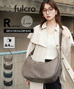 バッグ(鞄) fulcro フルクロ R ハーフムーン型 ショルダー A4対応 ユニセックス シンプル ショルダーバッグ (アクアカルダ 送料無料)