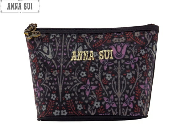 アナスイ　ANNA SUI　ポーチ無料ラッピング指定可　明日楽対応商品　AS0272　【　ギフト　プレゼント　ブランド　蝶　薔薇　レディース　】