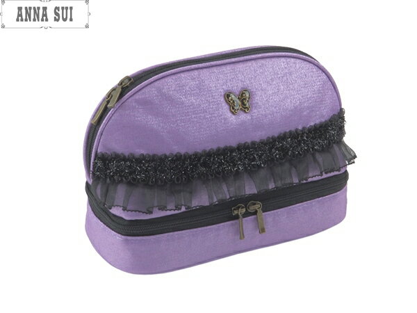 アナスイ　ANNA SUI　ポーチ無料ラッピング指定可　明日楽対応商品　AS0275　【　ギフト　プレゼント　ブランド　蝶　薔薇　レディース　】