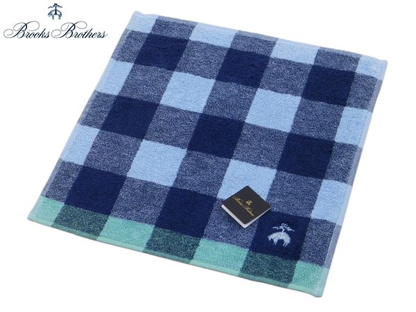 ブルックスブラザーズ　Brooks Brothers　タオルハンカチ　BRO013　無料ラッピング指定可　【　ギフト　プレゼント　ブランド　定番　】
