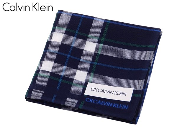 カルバンクライン　Calvin Klein　ハンカチ無料ラッピング指定可　明日楽対応商品　CK023　【　ギフト　プレゼント　ブランド　メンズ　】