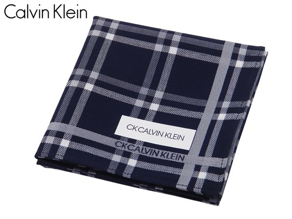 カルバンクライン　Calvin Klein　ハンカチ無料ラッピング指定可　明日楽対応商品　CK024　【　ギフト　プレゼント　ブランド　メンズ　】