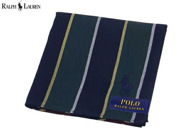 センスのいいメンズハンカチ ラルフローレン　RALPH LAUREN　ハンカチ無料ラッピング指定可　明日楽対応商品　RL0556　【　ギフト　プレゼント　ブランド　ポロ　POLO　】