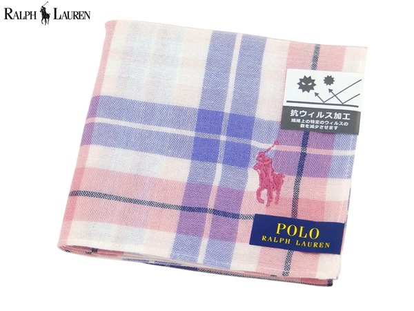 ラルフローレン ハンカチ（レディース） ラルフローレン　RALPH LAUREN　ハンカチ無料ラッピング指定可　明日楽対応商品　RL0647　【　ギフト　プレゼント　ブランド　ポロ　POLO　】