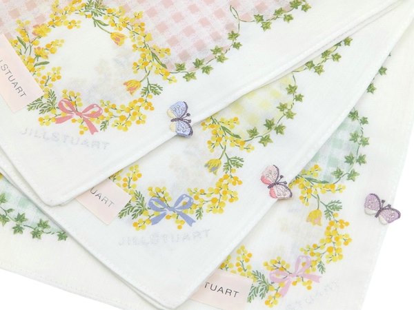 ジルスチュアート　JILL STUART　ハンカチ無料ラッピング指定可　明日楽対応商品　JS208【　ギフト　プレゼント　ブランド　レディース　女性　】