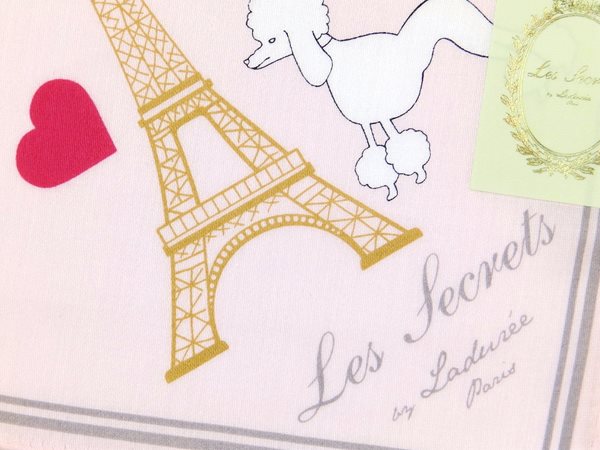 ラデュレ　LADUREE　ハンカチ無料ラッピング指定可　明日楽対応商品　LDR014　【 ...