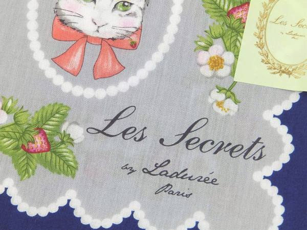 【特別提供品】ラデュレ　LADUREE　ハンカチ無料ラッピング指定可　明日楽対応商品...